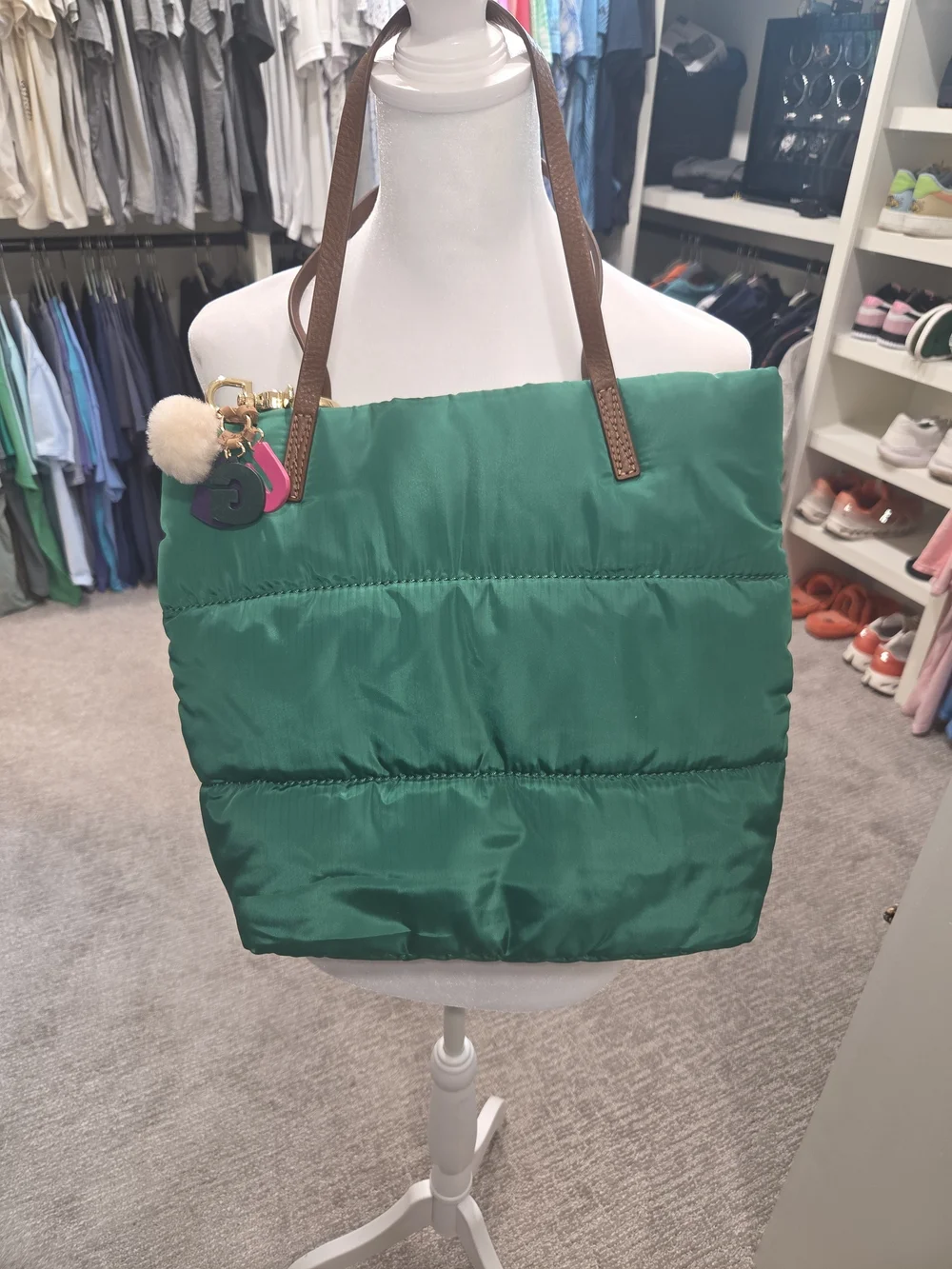 UGG green tote